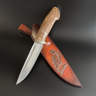 Нож ручной работы. Сталь CPM Rex 121